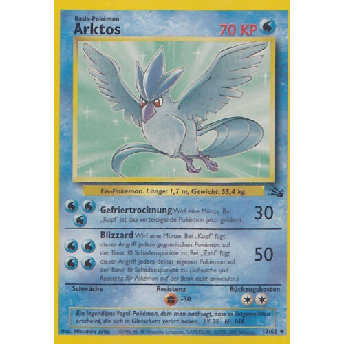 Arktos - 17/62 - Rare - Excellent