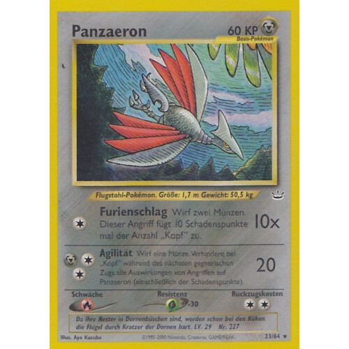 Panzaeron - 23/64 - Rare - Excellent