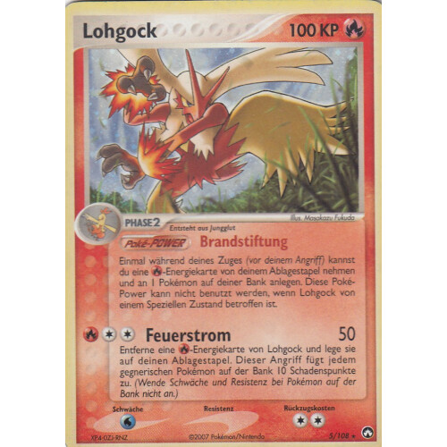 Lohgock - 5/108 - Holo - Good