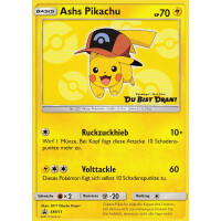 Ashs Pikachu - SM111 - Promo - Excellent