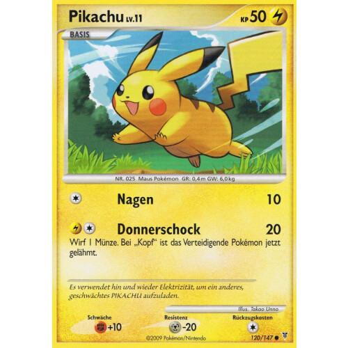 Pikachu - 120/147 - Common
