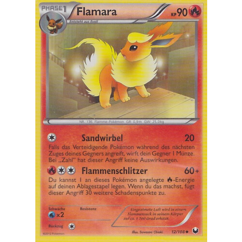 Flamara - 12/108 - Uncommon