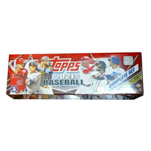 Topps Baseball Complete Set Box 2021 - (mit 660 Karten und 1x Pack)