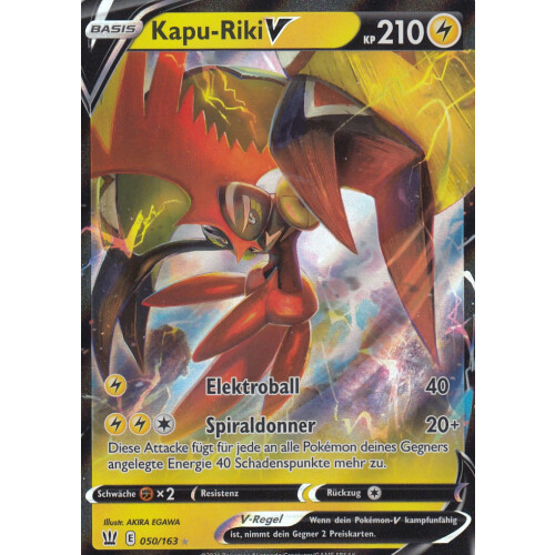 Kapu-Riki V - 050/163 - Ultra-Rare Rare