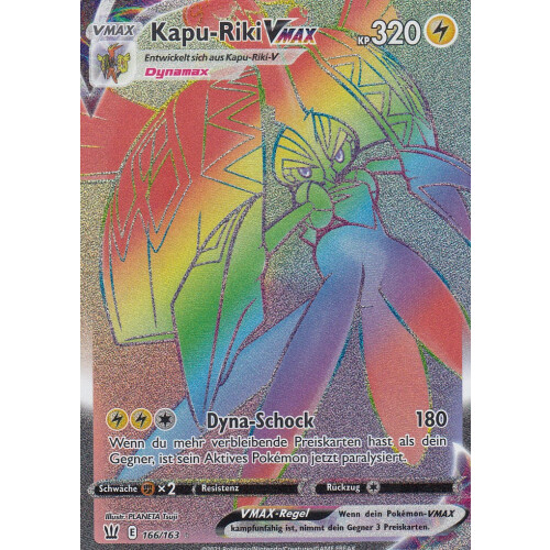 Kapu-Riki VMAX - 166/163 - Secret Rare