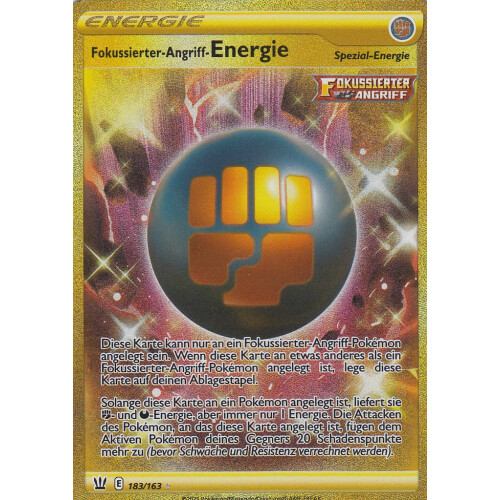 Fokussierter-Angriff-Energie - 183/163 - Secret Rare