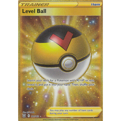 Level Ball - 181/163 - Secret Rare