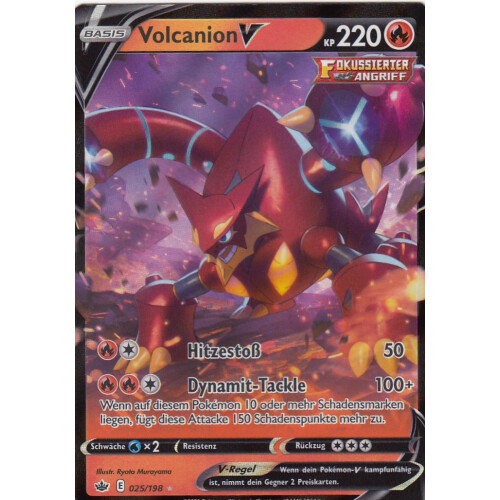 Volcanion V - 025/198 - Ultra-Rare Rare