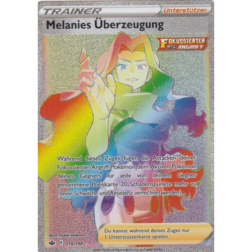 Melanies Überzeugung - 216/198 - Rare Rainbow