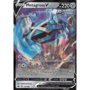Metagross V - 112/198 - Ultra Rare