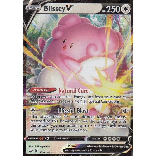 Blissey V - 119/198 - Ultra Rare