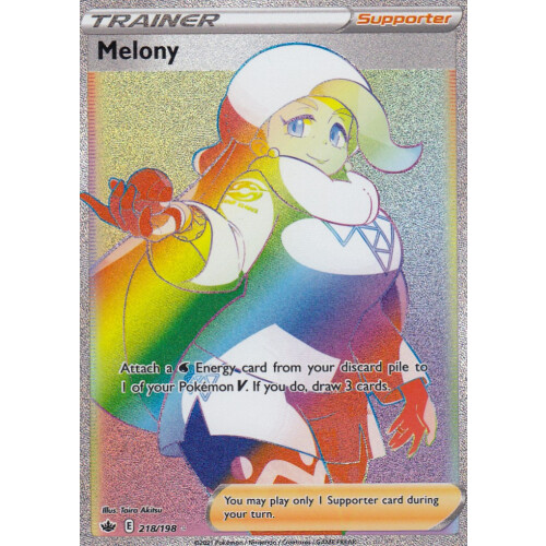 Melony - 218/198 - Rare Rainbow