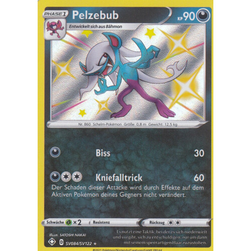Pelzebub - SV084/SV122 - Rare Shiny