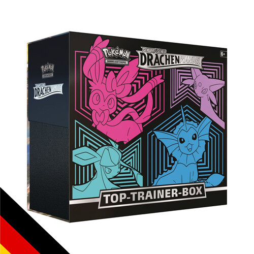Schwert & Schild Drachenwandel Top Trainer Box A (Feelinara, Psiana, Glaziola, Aquana)