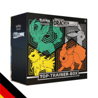 Schwert & Schild Drachenwandel Top Trainer Box B (Folipurba, Nachtara, Blitza, Flamara)