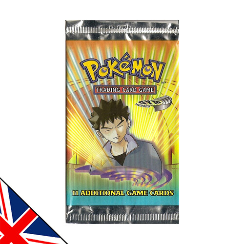 Pokemon Gym Heroes - Booster - Englisch - OVP/Sealed