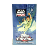 Topps Star Wars Chrome Galaxy 2021 - Hobby-Box (mit 18 Packs)