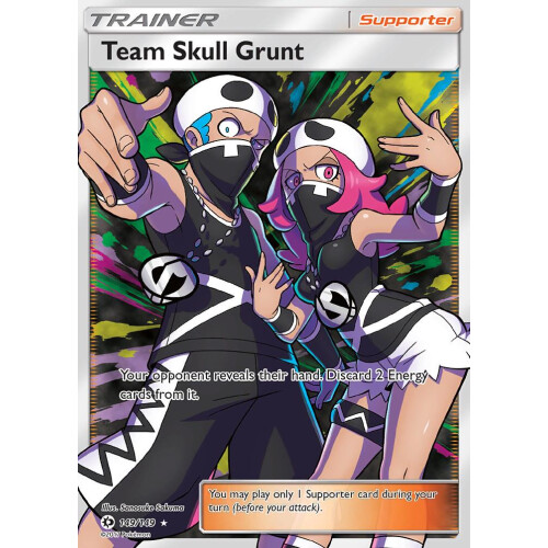 Team Skull Grunt - 149/149 - Fullart - Excellent
