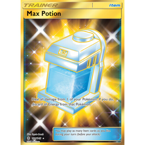 Max Potion - 164/145 - Secret Rare - Excellent