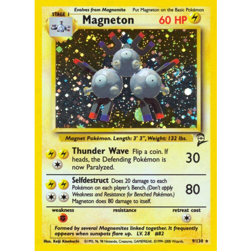 Magneton - 9/130 - Holo - Excellent