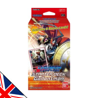 Digimon Card Game - Starter Deck Gallantmon (ST-7) - Englisch (inkl. 6 Bonus Karten!)