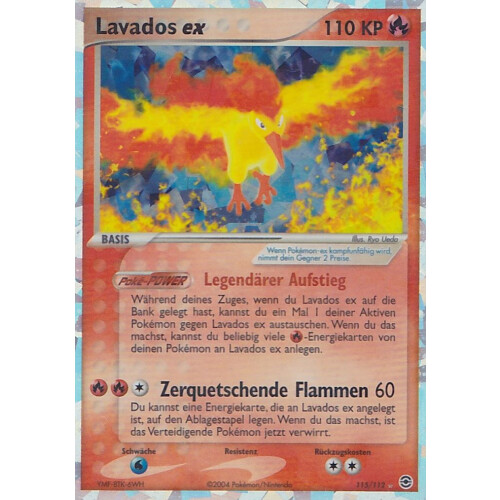 Lavados ex - 115/112 - EX - Played