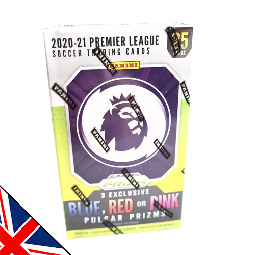 PRIZM Premier League Soccer Trading Cards Panini 2020/21 - Cereal Box (mit 25 Karten)