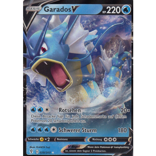 Garados V - 028/203 - Ultra Rare