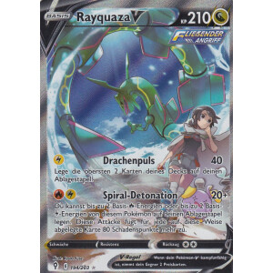 Rayquaza V - 194/203 - Ultra Rare