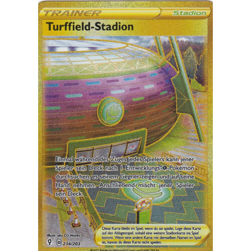 Turffield-Stadion - 234/203 - Secret Rare