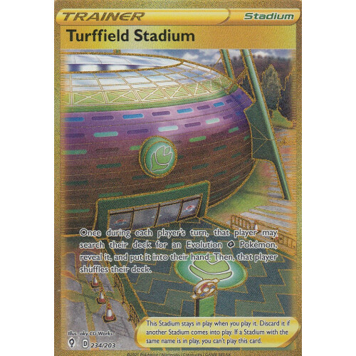 Turffield Stadium - 234/203 - Secret Rare