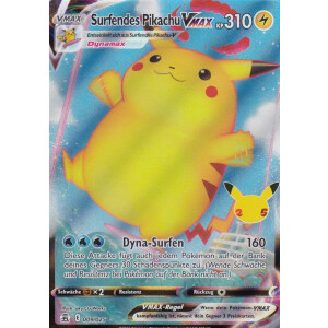Surfendes Pikachu VMAX - 009/025 - Rare VMAX