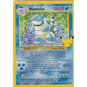 Blastoise - 2/102 - Rare Classic