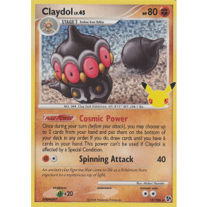 Claydol - 15/106 - Rare Classic