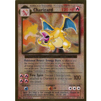 Charizard - 4/102 - Rare Classic Metall Card (Ultra-Premium Collection)