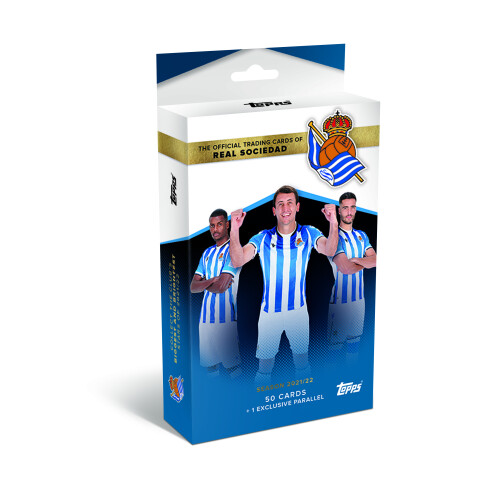 Topps Real Sociedad Team Set 2021/22 (Komplettes Set mit 50 Karten)