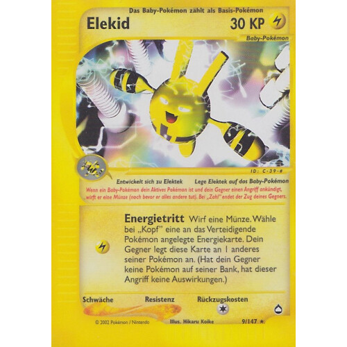 Elekid - 9/147 - Reverse Holo
