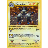 Magneton - 9/102 - Holo 1st Edition Played