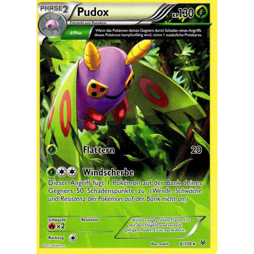 Pudox - 8/108 - Rare