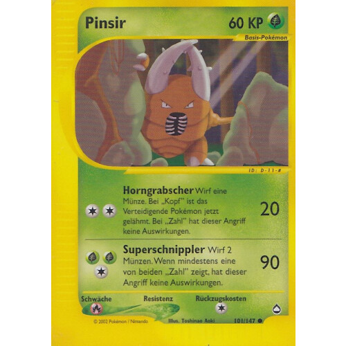 Pinsir - 101/147 - Reverse Holo