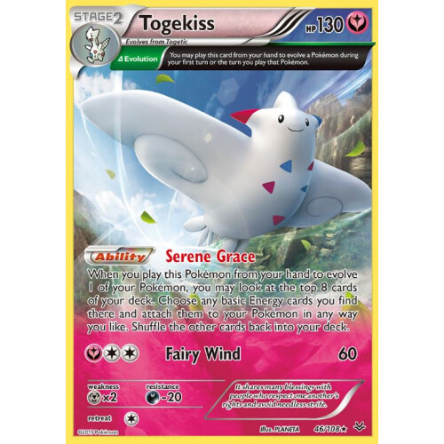 Togekiss - 46/108 - Holo - Excellent