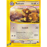 Raticate - 89/144 - Reverse Holo - Excellent