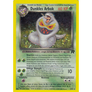 Dunkles Arbok - 2/82 - Holo - Played