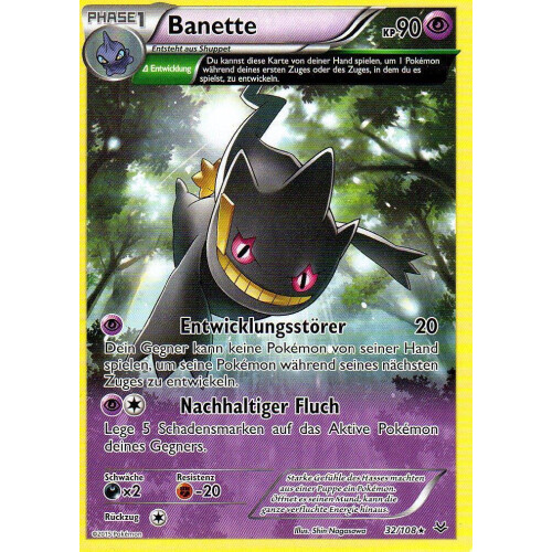 Banette - 32/108 - Rare