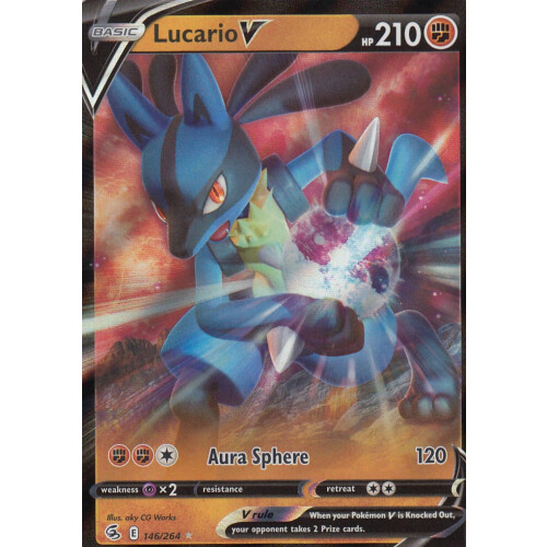 Lucario V - 146/264 - Ultra-Rare