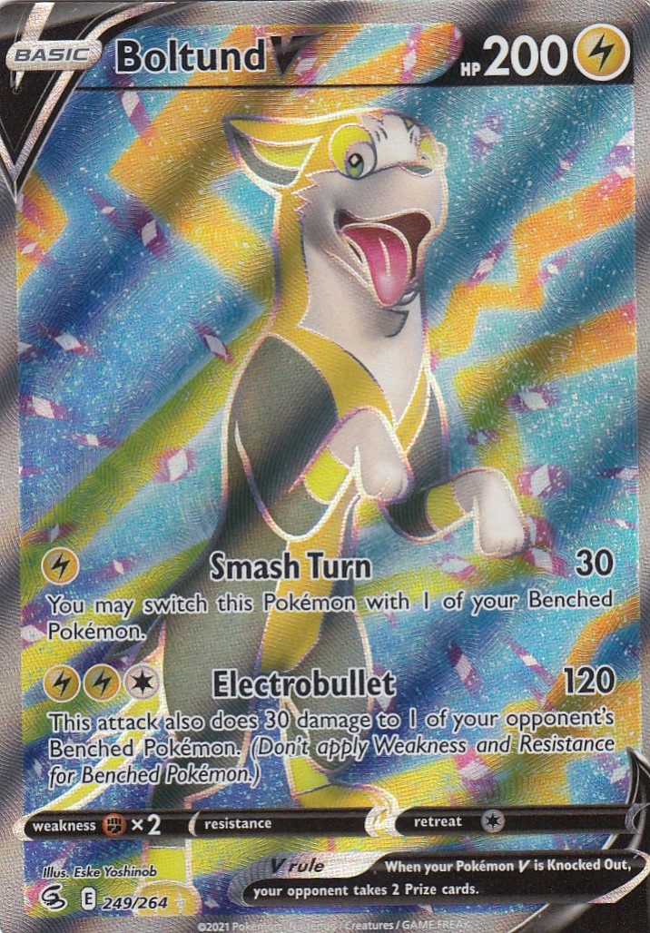 thumbnail image 2 of CGC 9.5 Gem Mint Boltund V Pokemon Fusion Strike 103/264 TCg 2 of 12