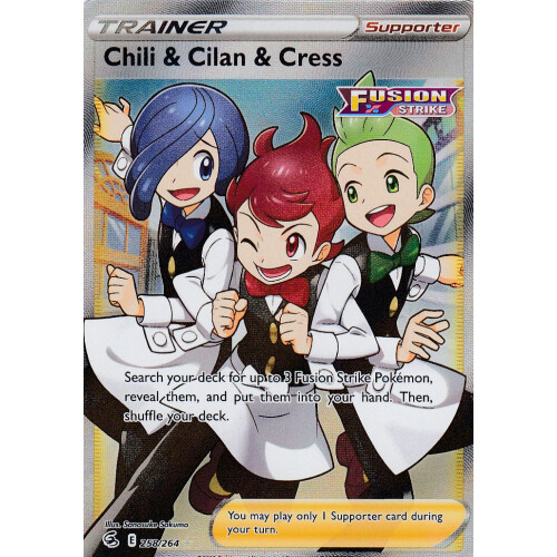 Chili & Cilan & Cress - 258/264 - Ultra Rare