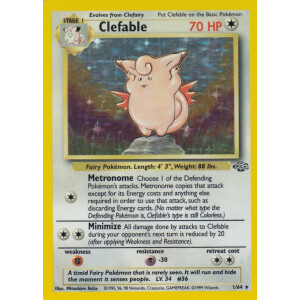 Clefable - 1/64 - Holo - Good