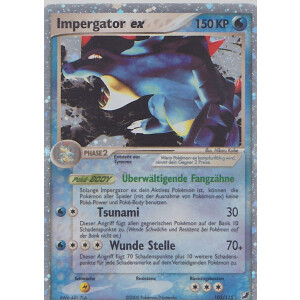 Impergator ex - 103/115 - EX - Played