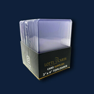 LottiCards 100pt Toploader (sehr dicke Schutzhüllen) - 25 Stück